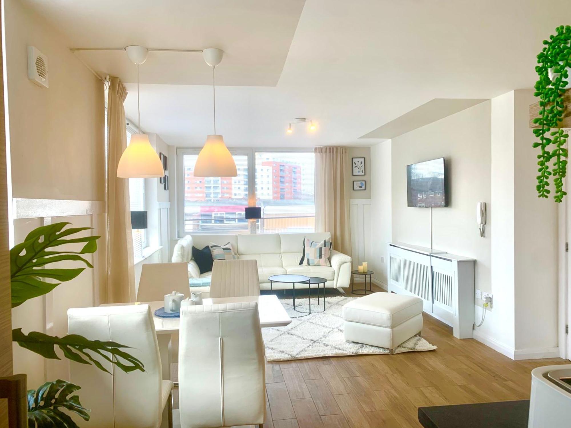 Large Modern 3 Bedroom City Centre Apartment ,Free Parking Liverpool Exteriér fotografie